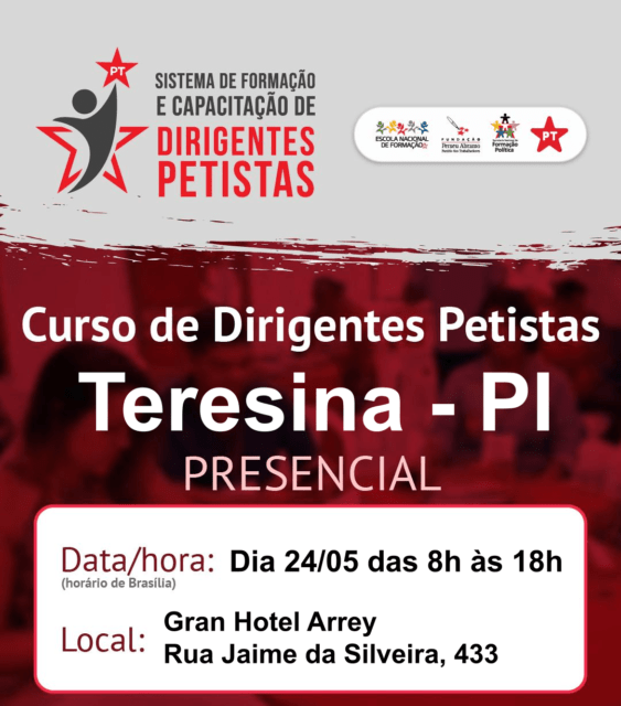Próxima parada: Teresina, Piauí